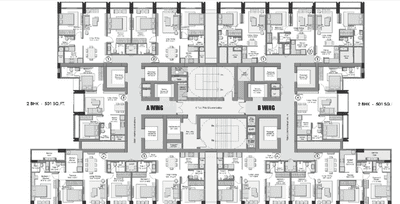 Project Image of 376.0 - 858.0 Sq.ft 1 BHK Apartment for buy in Transcon Triumph Tower 2