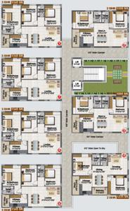 Project Image of 1095.0 - 1710.0 Sq.ft 2 BHK Apartment for buy in Kamala Amulya Heights