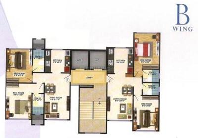 Project Image of 0.0 - 606.0 Sq.ft 2 BHK Apartment for buy in K L Lotus Niwas Satya Niwas