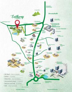 Project Image of 1200.0 - 4000.0 Sq.ft Residential Plot Plot for buy in Manyata Earthsong