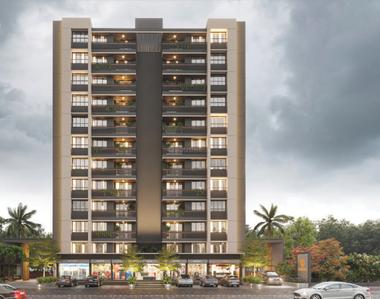 Aditya Meridian Skyiew Elevation 1