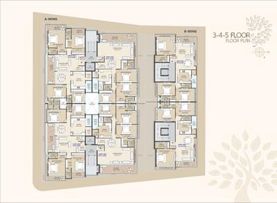 Project Image of 1611.57 - 2330.06 Sq.ft 3 BHK Apartment for buy in Aayush Saundarya