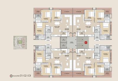 Project Image of 1347.0 - 1402.0 Sq.ft 3 BHK Apartment for buy in Atlanta Aristaa
