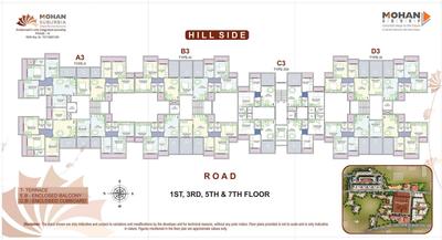 Project Image of 340.25 - 568.12 Sq.ft 1 BHK Apartment for buy in Mohan Suburbia