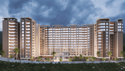 Project Image of 992.22 - 1191.89 Sq.ft 3 BHK Apartment for buy in Basil Mount Lords Wing D