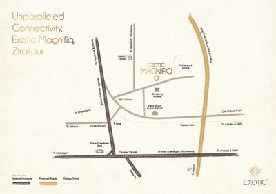 Project Image of 1468.0 - 2936.0 Sq.ft 4 BHK Apartment for buy in Exotic Magnifiq