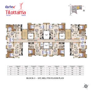 Project Image of 525.0 - 1064.0 Sq.ft 1 BHK Apartment for buy in Aztek Tilottama