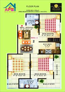 Project Image of 595.0 - 1295.0 Sq.ft 1 BHK Apartment for buy in APS Gold