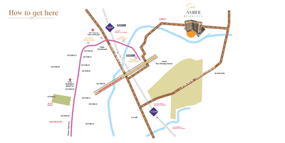 Project Image of 255.64 - 495.0 Sq.ft 1 RK Apartment for buy in Shree Sai Amber Residency