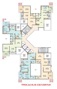 Project Image of 365.0 - 615.0 Sq.ft 1 BHK Apartment for buy in Arun Balaji Paradise Building A And D
