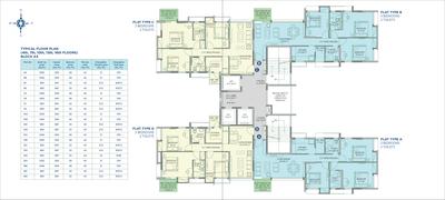 Project Image of 1036.0 - 2019.0 Sq.ft 3 BHK Apartment for buy in Morya Phase I