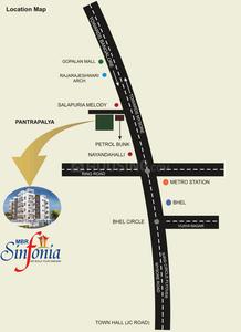 Project Image of 1100.0 - 1555.0 Sq.ft 2 BHK Apartment for buy in MBR Sinfonia