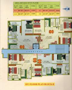 Project Image of 394.0 - 1075.0 Sq.ft 1 BHK Apartment for buy in Jai Hanuman Residency