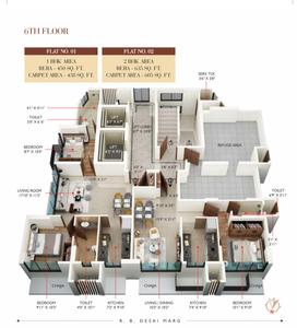 Project Image of 438.0 - 829.0 Sq.ft 1 BHK Apartment for buy in Lloyds 1515 Moneco