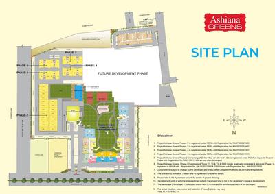 Project Image of 0.0 - 1252.06 Sq.ft 3 BHK Apartment for buy in Ashiana Greens