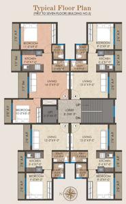 Project Image of 900 Sq.ft 2 BHK Apartment / Flat for sale in Palghar for Rs. 3349000