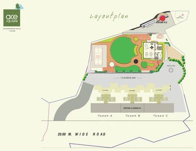 Project Image of 403.22 - 610.75 Sq.ft 1 BHK Apartment for buy in Squarefeet Ace Square