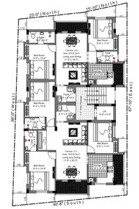 Project Image of 975.0 - 1145.0 Sq.ft 2 BHK Apartment for buy in Samy Lotus Garden