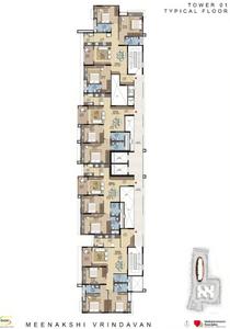 Project Image of 1415.0 - 2069.0 Sq.ft 2 BHK Apartment for buy in S Balan Meenakshi Vrindavan