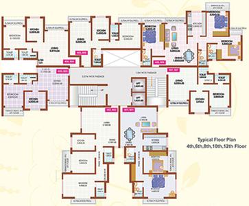 Project Image of 0.0 - 735.0 Sq.ft 2 BHK Apartment for buy in Stalwart Usha Kiran Residency F1 F2