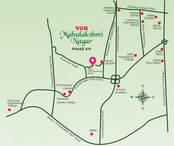 Project Image of 742.0 - 1500.0 Sq.ft Residential Plot Plot for buy in VGN Mahalakshmi Nagar Phase XIV