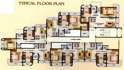 Project Image of 650.0 - 820.0 Sq.ft 1 BHK Apartment for buy in Drashti Narmada Heritage