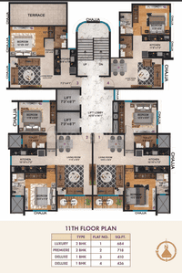 Project Image of 410.0 - 718.0 Sq.ft 1 BHK Apartment for buy in Orchid Aarambh