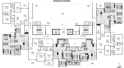 Project Image of 533.57 - 2064.0 Sq.ft 2 BHK Apartment for buy in Pristine Prolife