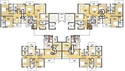 Project Image of 1396.0 - 2965.0 Sq.ft 2.5 BHK Apartment for buy in Realtech The Luxurium