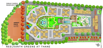 Project Image of 740.0 - 989.0 Sq.ft 2 BHK Apartment for buy in F Neelkanth Greens