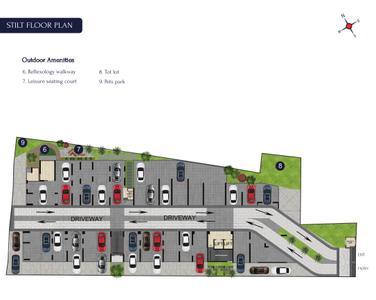 Project Image of 0.0 - 1955.0 Sq.ft 3 BHK Apartment for buy in Casagrand Dior