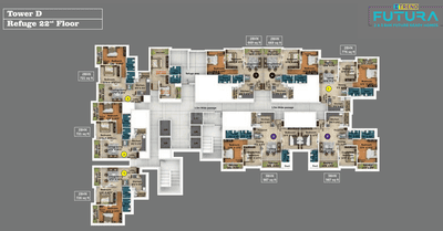 Project Image of 721.0 - 1120.0 Sq.ft 2 BHK Apartment for buy in Saheel Itrend Futura
