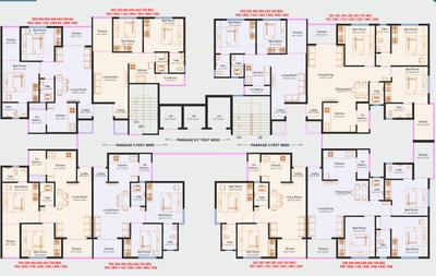 Project Image of 387.5 - 792.87 Sq.ft 2 BHK Apartment for buy in Nexus Kinaara B C