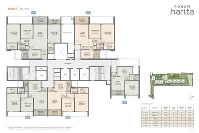 Project Image of 714.0 - 1740.0 Sq.ft 2 BHK Apartment for buy in Rohan Harita Phase 1