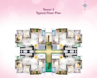 Project Image of 1115.0 - 1685.0 Sq.ft 2 BHK Apartment for buy in ABAD Celebration