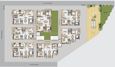 Project Image of 965.0 - 1640.0 Sq.ft 2 BHK Apartment for buy in Fortune Green Gold Finch