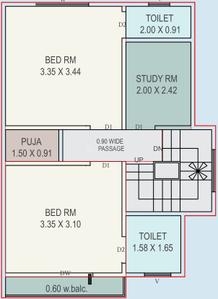 Project Image of 1165.0 - 1520.0 Sq.ft 2.5 BHK Villa for buy in The Helix Luxuria