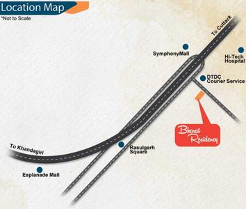 Bharat Residency Location Plan 1