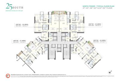 Project Image of 1721.0 - 3050.0 Sq.ft 3 BHK Apartment for buy in Hubtown Twenty Five South North Tower