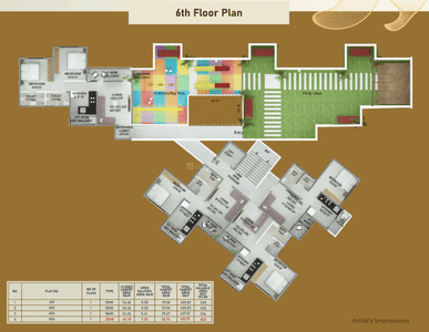 Project Image of 425.82 - 610.75 Sq.ft 1 BHK Apartment for buy in Sahara Platinum