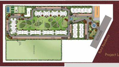 Project Image of 1240.0 - 2885.0 Sq.ft 2 BHK Apartment for buy in Ruhil Residency