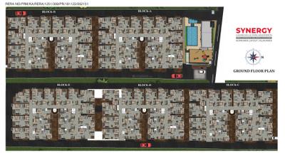 Project Image of 1440 Sq.ft 3 BHK Apartment / Flat for sale in Agrahara Layout for Rs. 10000000