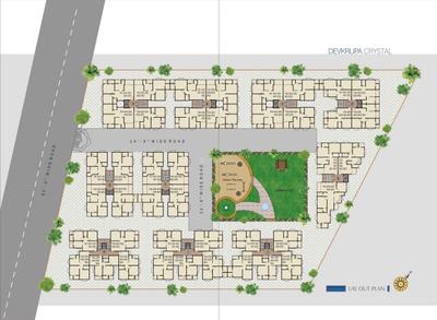 Project Image of 945.0 - 1665.0 Sq.ft 2 BHK Apartment for buy in Sahjanand Dev Krupa Crystal