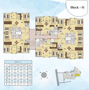 Project Image of 730.0 - 1238.0 Sq.ft 2 BHK Apartment for buy in Meena Crystal