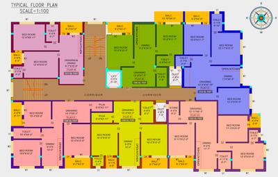 Project Image of 1013.0 - 1362.0 Sq.ft 2 BHK Apartment for buy in Anushree Apartment