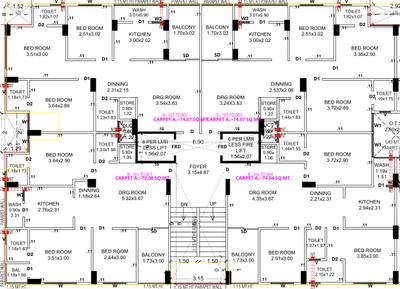 Project Image of 679.63 - 1153.68 Sq.ft 3 BHK Apartment for buy in Shreenath Omniketan Elegance
