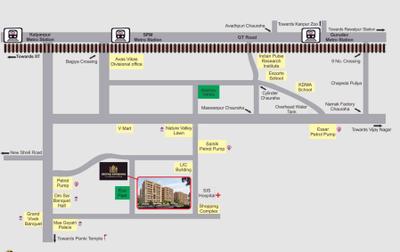 Project Image of 1007.82 - 1157.23 Sq.ft 2 BHK Apartment for buy in Geetika Kingdoms