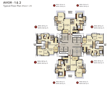 Project Image of 449.0 - 926.0 Sq.ft 1 BHK Apartment for buy in Marathon Nexzone