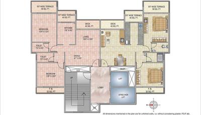Project Image of 1100 Sq.ft 2 BHK Apartment / Flat for sale in Kharghar for Rs. 13200000