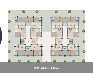 Project Image of 361.13 - 513.55 Sq.ft 1 BHK Apartment for buy in Ms Moonlight Residency